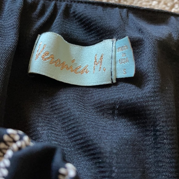 Striped strapless romper - Picture 2 of 2